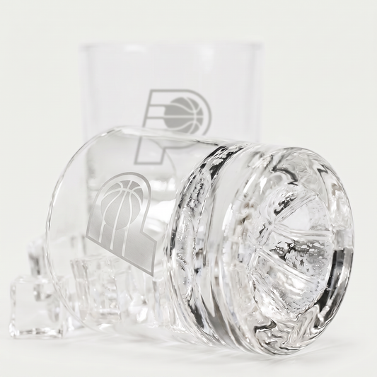 Pacers Eye On The Ball Rocks Glass
